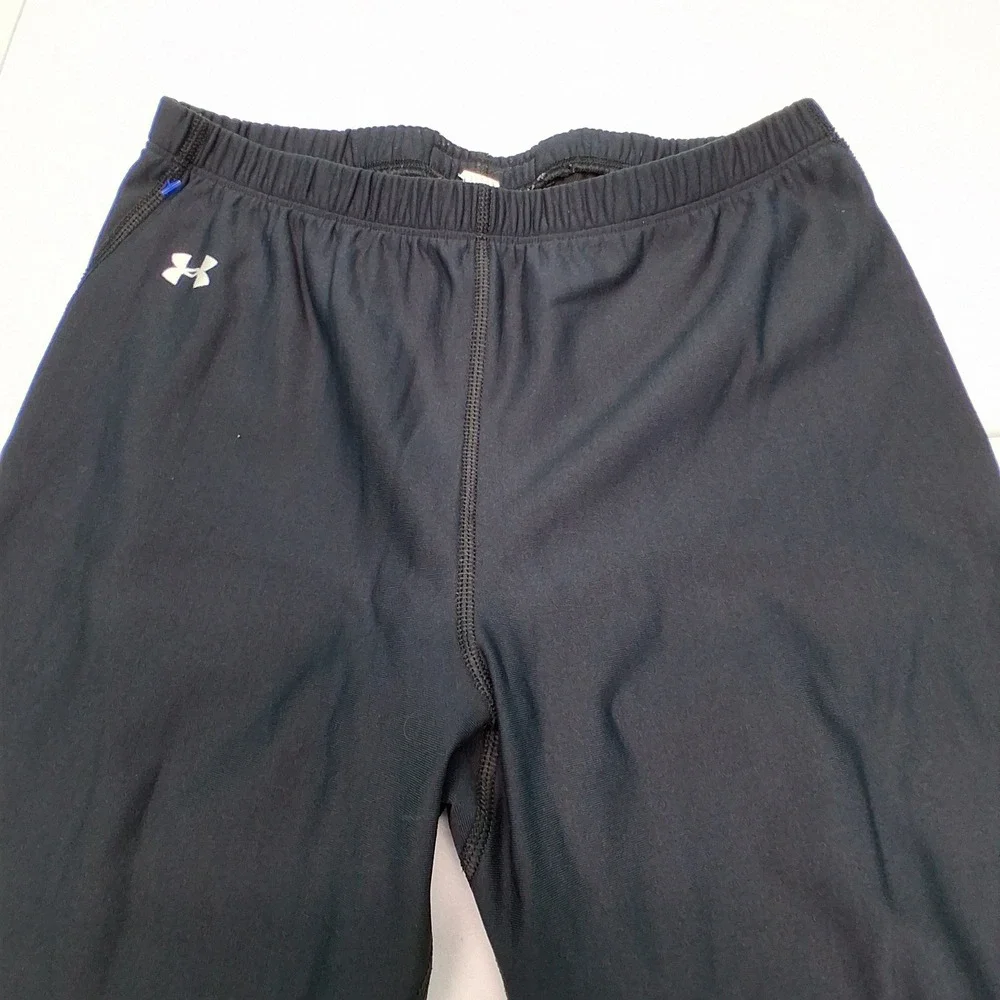 Under Armour Compression Leggings Medium Black Activewear Training Tights